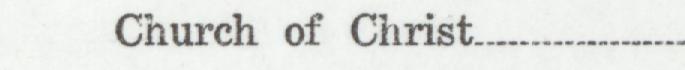 The line reading Church of Christ in the 1927 atlas index