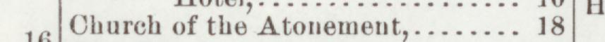 The line reading Church of the Atonement in the 1905 atlas index