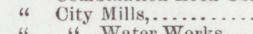 The line reading City Mills in the 1891 atlas index