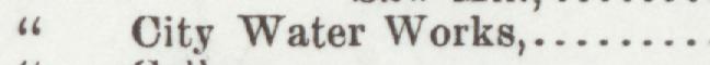 The line reading City Water Works in the 1907 atlas index