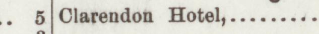 The line reading Clarendon Hotel in the 1898 atlas index