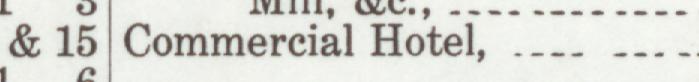 The line reading Commercial Hotel in the 1919 atlas index