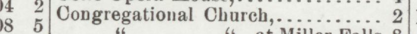 The line reading Congregatioual Church in the 1902 atlas index