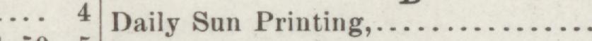 The line reading Daily Sun Printing in the 1894 atlas index