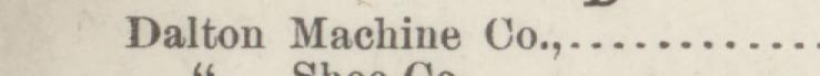 The line reading Dalton Machine Co in the 1892 atlas index