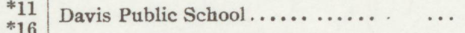 The line reading Davis Public School in the 1907 atlas index