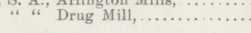 The line reading Drug Mill in the 1892 atlas index