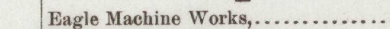 The index line reading Eagle Machine Works in the 1893 atlas