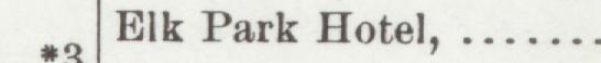 The line reading Elk Park Hotel in the 1906 atlas index