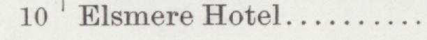 The line reading Elsmere Hotel in the 1901 atlas index