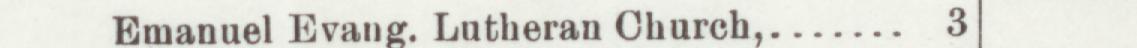 The index line reading Emanuel Evang. Lutheran Church in the 1902 atlas
