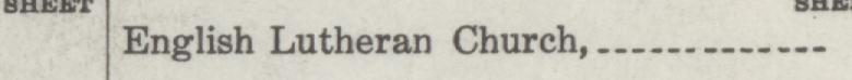 The line reading English Lutheran Church in the 1920 atlas index