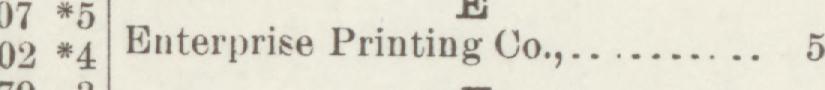 The line reading Enterprise Printing Co in the 1897 atlas index