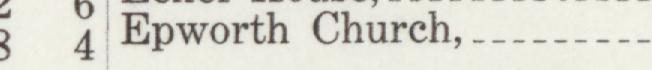 The line reading Epworth Church in the 1908 atlas index