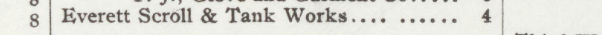 The line reading Everett Scroll & Tank Works in the 1907 atlas index