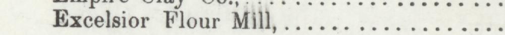 The line reading Excelsior Flour Mill in the 1895 atlas index