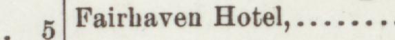 The line reading Fairhaven Hotel in the 1898 atlas index