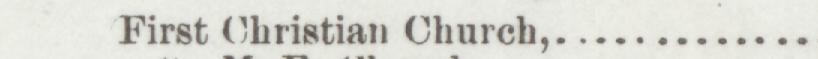 The line reading First Christian Church in the 1895 atlas index