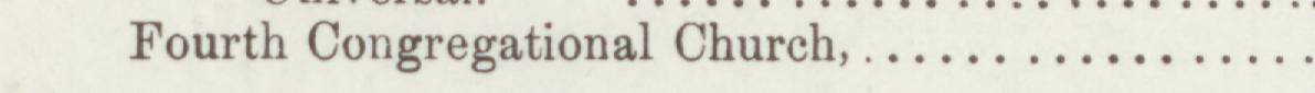 The line reading Fourth Congregational Church in the 1891 atlas index