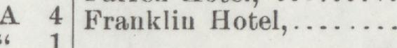 The index line reading Franklin Hotel in the 1895 atlas