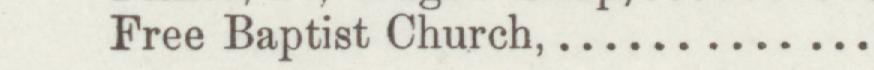 The line reading Free Baptist Church in the 1893 atlas index