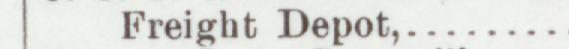 The line reading Freight Depot in the 1901 atlas index