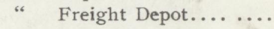 The line reading Freight Depot in the 1908 atlas index