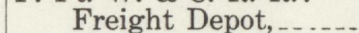 The index line reading Freight Depot in the 1910 atlas
