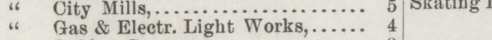The line reading Gas & Electr. Light Works,.: in the 1890 atlas index