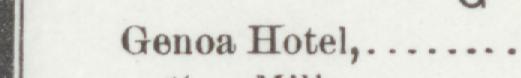 The line reading Genoa Hotel in the 1899 atlas index