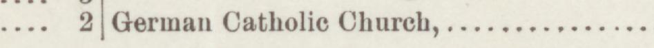The line reading German Catholie Church in the 1887 atlas index