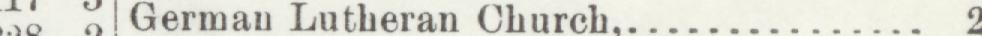 The line reading German Lutheran Church in the 1901 atlas index