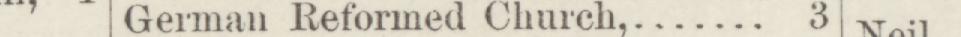 The line reading German Reformed Church in the 1884 atlas index