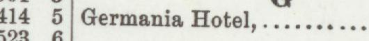 The index line reading Germania Hotel in the 1904 atlas