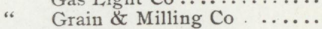 The line reading Grain & Milling Co in the 1907 atlas index