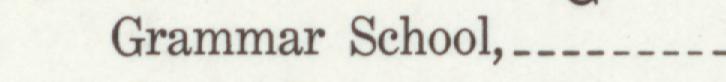 The line reading Grammar School in the 1912 atlas index