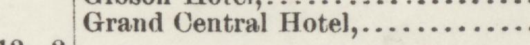 The line reading Grand Central Hotel in the 1887 atlas index