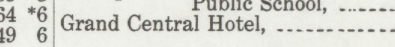 The line reading Grand Central Hotel in the 1921 atlas index