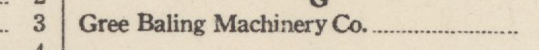 The line reading Gree Bating Machinery Co in the 1922 atlas index