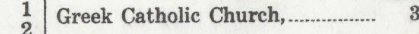 The line reading Greek Catholic Church in the 1929 atlas index