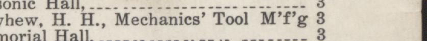 The line reading H. H., Mechanice" Tool M'Fg 3 in the 1942 atlas index