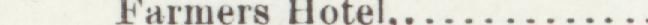 The line reading Harmers Hotel in the 1905 atlas index