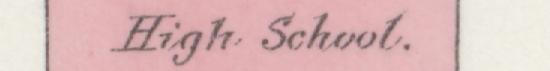 The line reading High. School in the 1890 atlas index