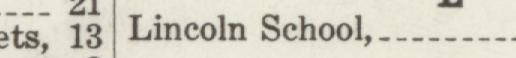 The index line reading High School in the 1909 atlas
