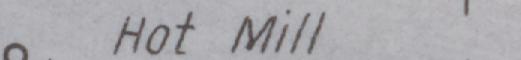 The line reading Hot Mill ( in the 1903 atlas index