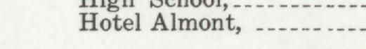 The line reading Hotel Almont in the 1910 atlas index