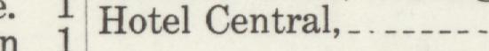 The index line reading Hotel Central in the 1910 atlas