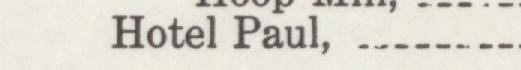 The line reading Hotel Paul in the 1915 atlas index