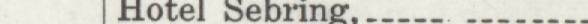 The index line reading Hotel Sebring in the 1915 atlas