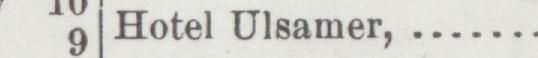 The index line reading Hotel Ulsamer in the 1900 atlas